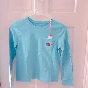 Vineyard Vines girls long sleeved t-shirt. Size medium